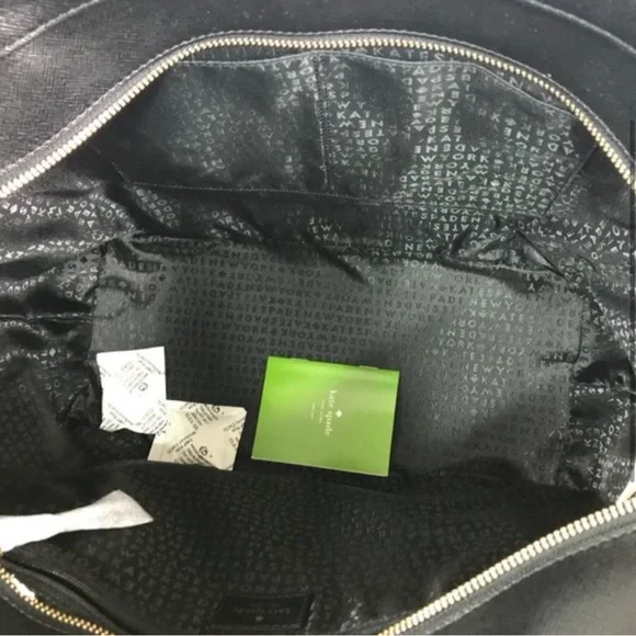 Kate Spade Maroon Merlot Nylon Carry All Tote Bag Brand New - Picture 2 of 8